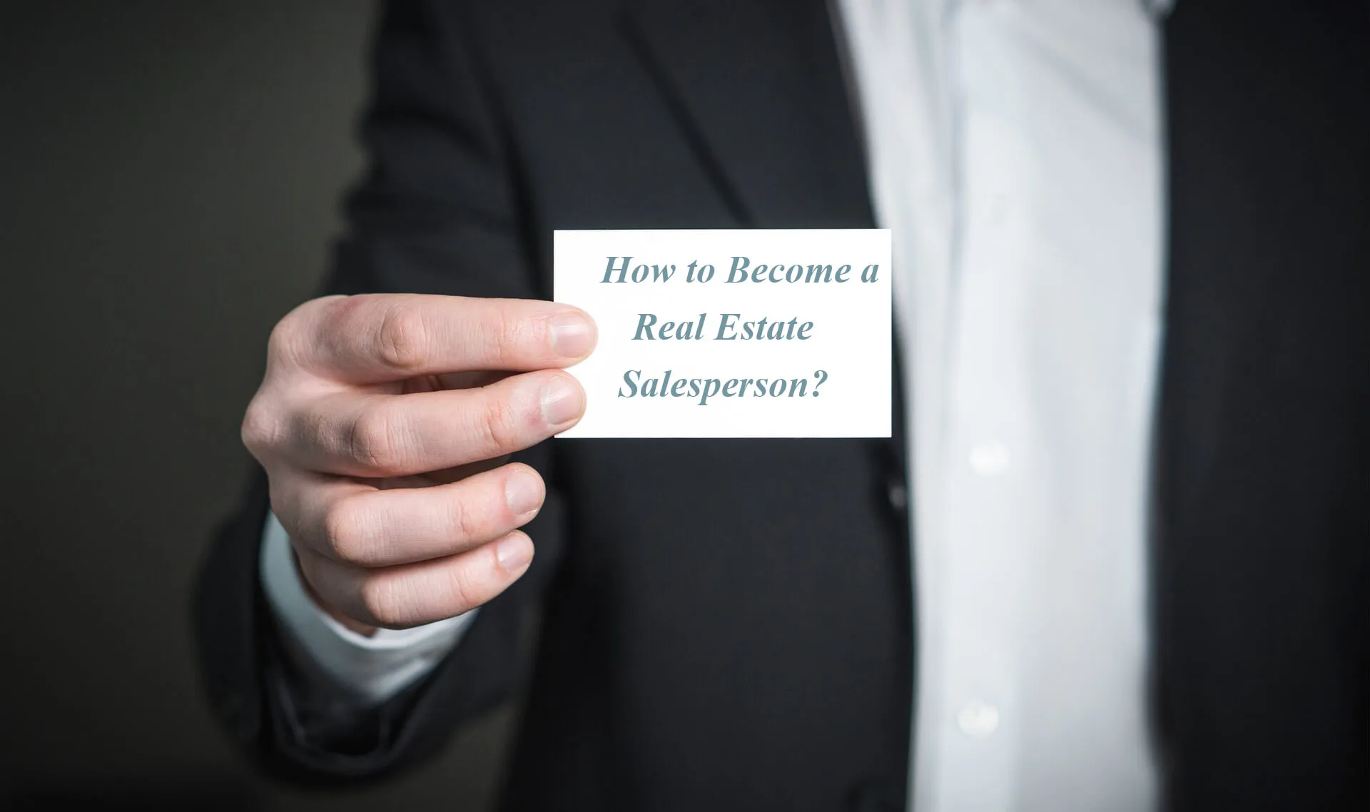 How to Become a Real Estate Salesperson in Ontario? How to Become a Real Estate Salesperson in Ontario?